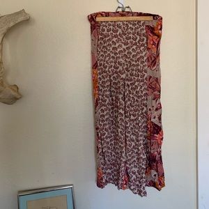 Free People Dual Pattern Casual Cloth Pants